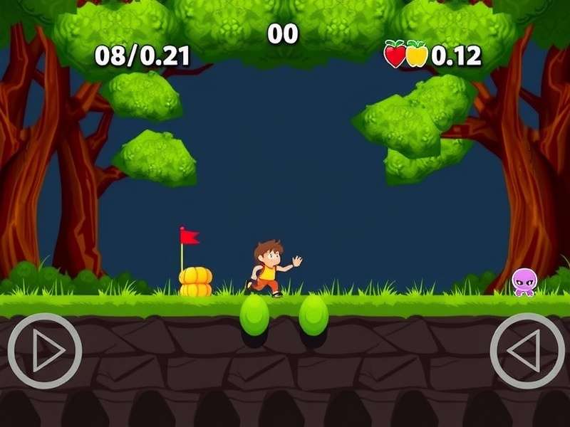 Clove Turbo Runner Game Screenshot